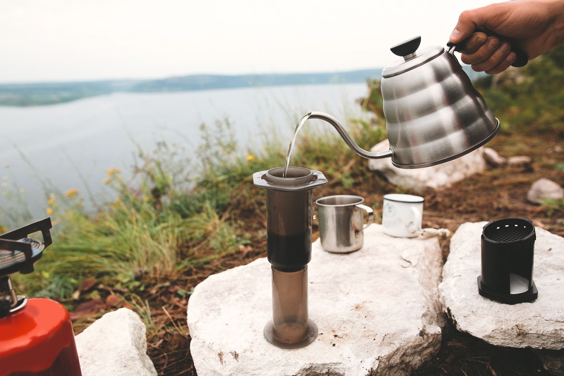 aeropress, příprava na kávu