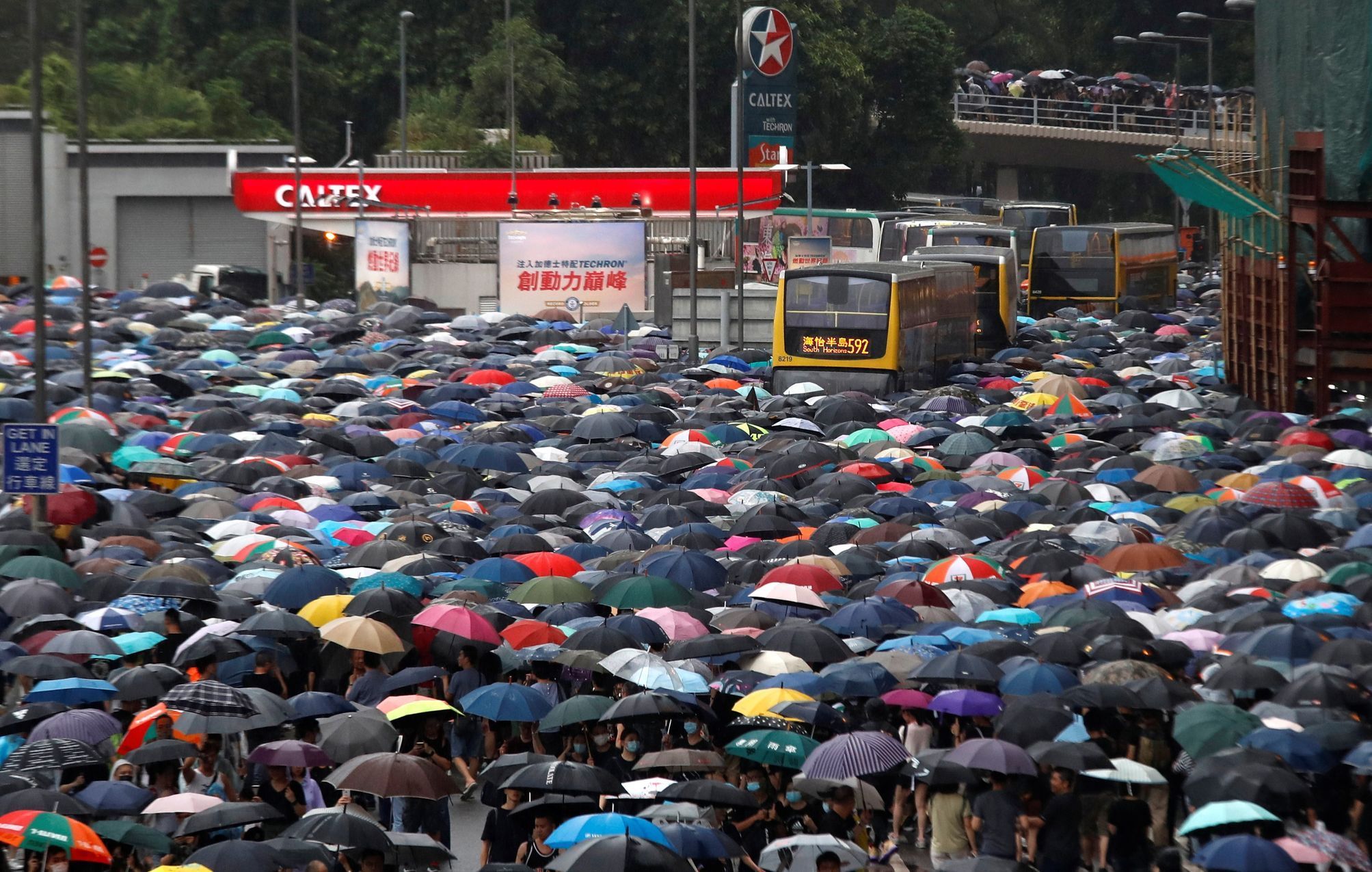 Protesty v Hongkongu