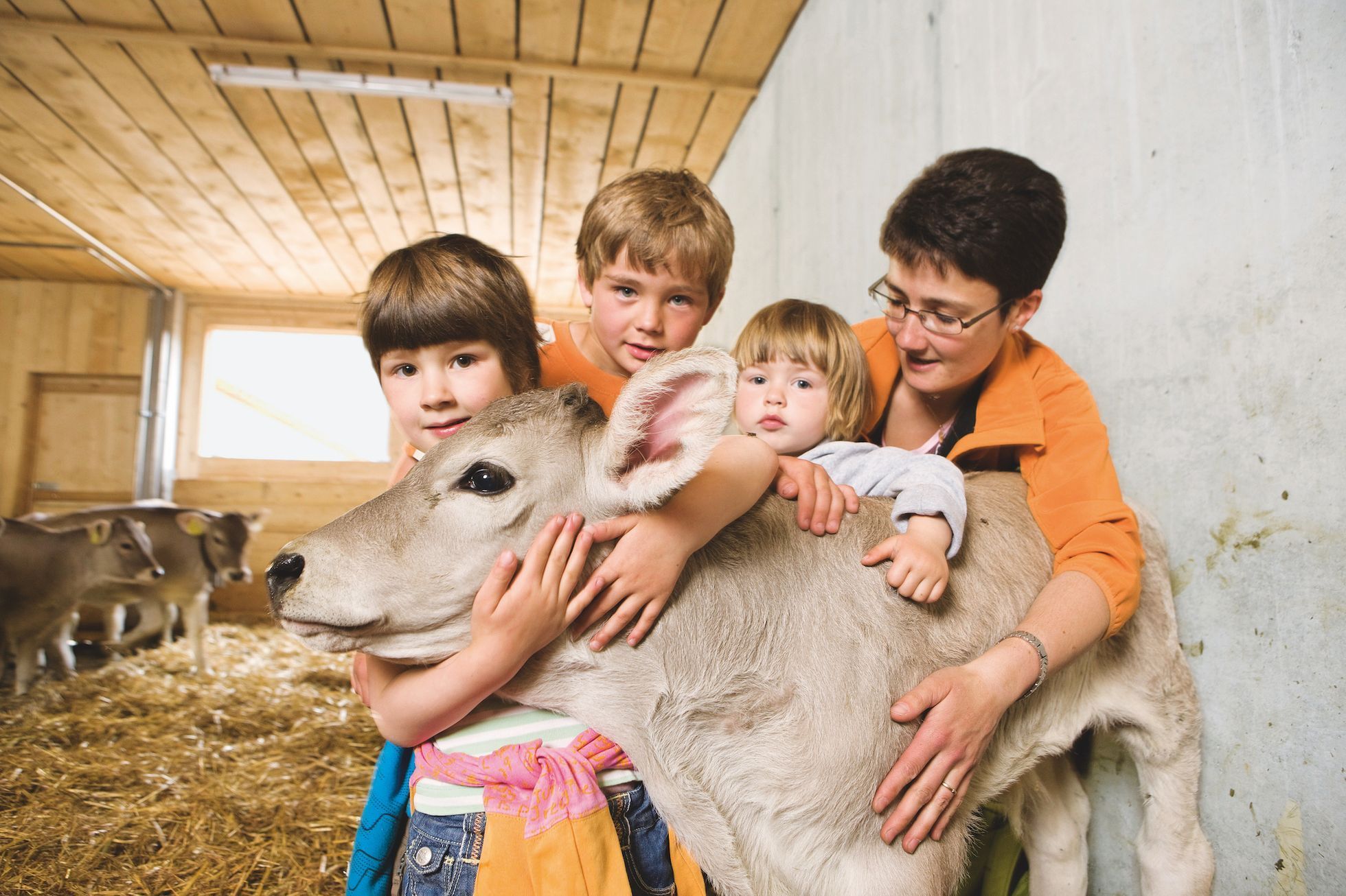 Ubytování na farmách ve Švýcarsku získává stále větší popularitu mezi rodinami