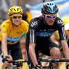 Bradley Wiggins a Christopher Froome, 17. etapa Tour de France 2012