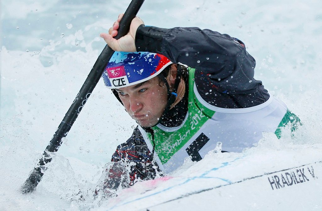 Vavřinec Hradilek, semifinále kajakářů na olympiádě v Londýně 2012