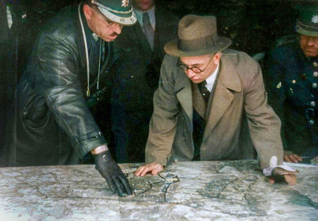 Edvard Beneš, prezident, obarvené fotografie, historie, Československo, Domácí