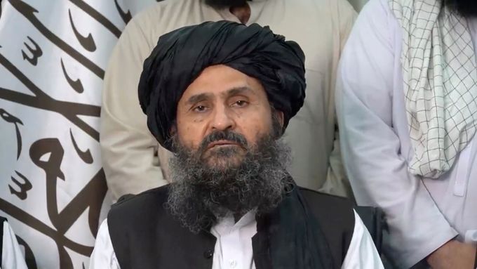 Lídr Tálibánu Abdul Ghaní Barádar.