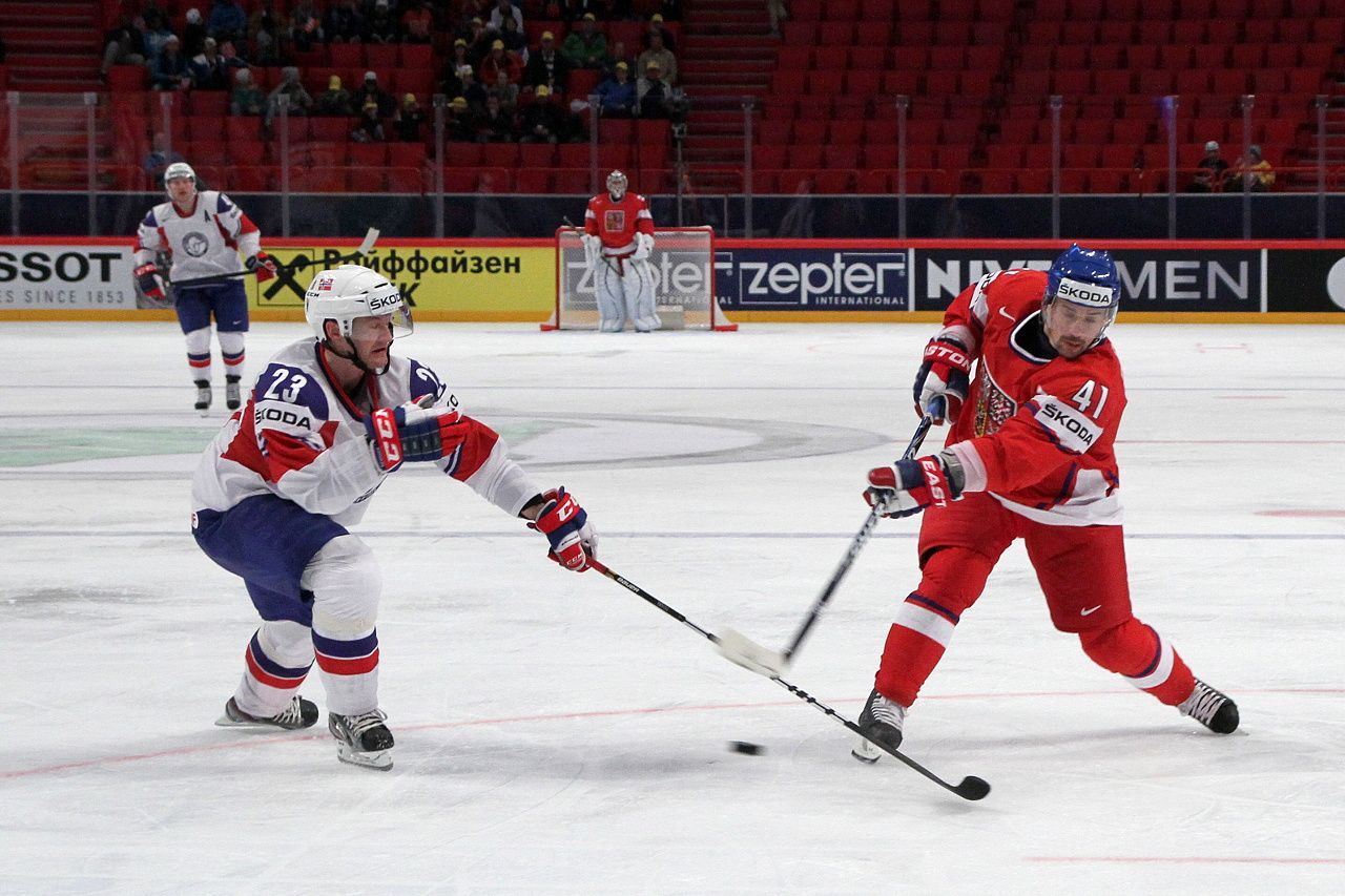 Hokej, MS 2013: Česko - Norsko: Tomáš Plekanec