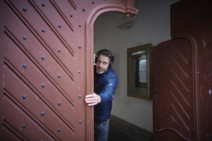 Na snímku z audiowalku Kleopatra je Václav Vašák.