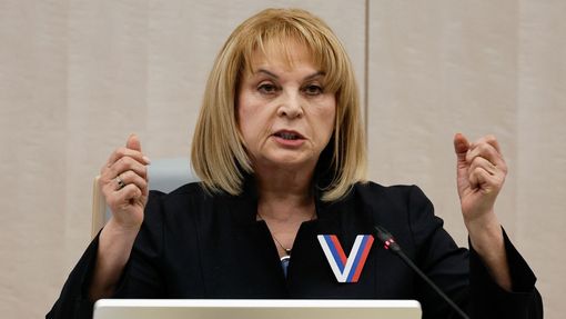 Šéfka ústřední volební komise v Rusku Ella Pamfilovová
