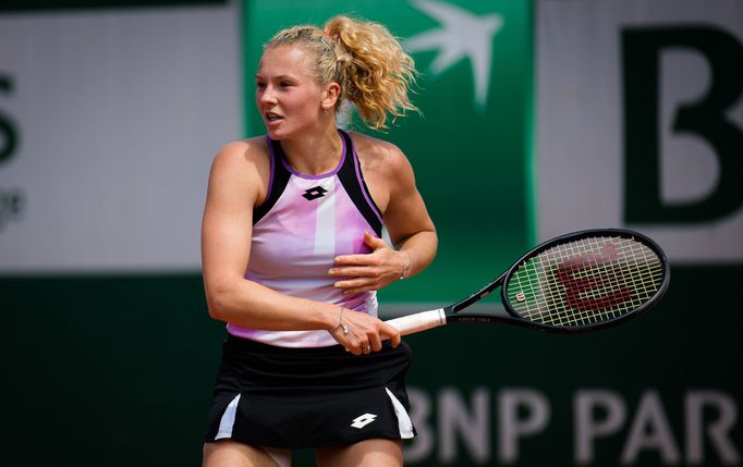 Kateřina Siniaková ve druhém kole French Open 2021