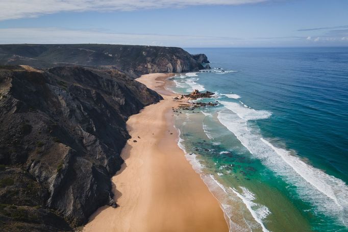 Praia da Cordoama, Portugalsko