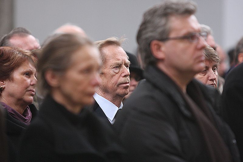 Pohřeb Jana Vladislava Václav Havel