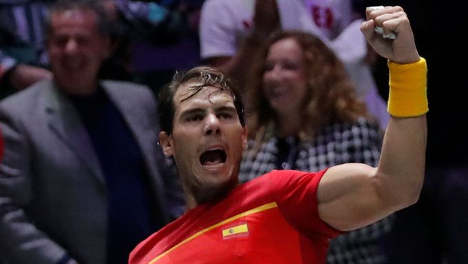 Radost Rafaela Nadala v semifinále Davis Cupu