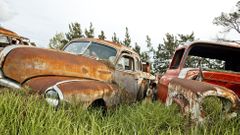 Staré auto, vrak, ilustrační foto