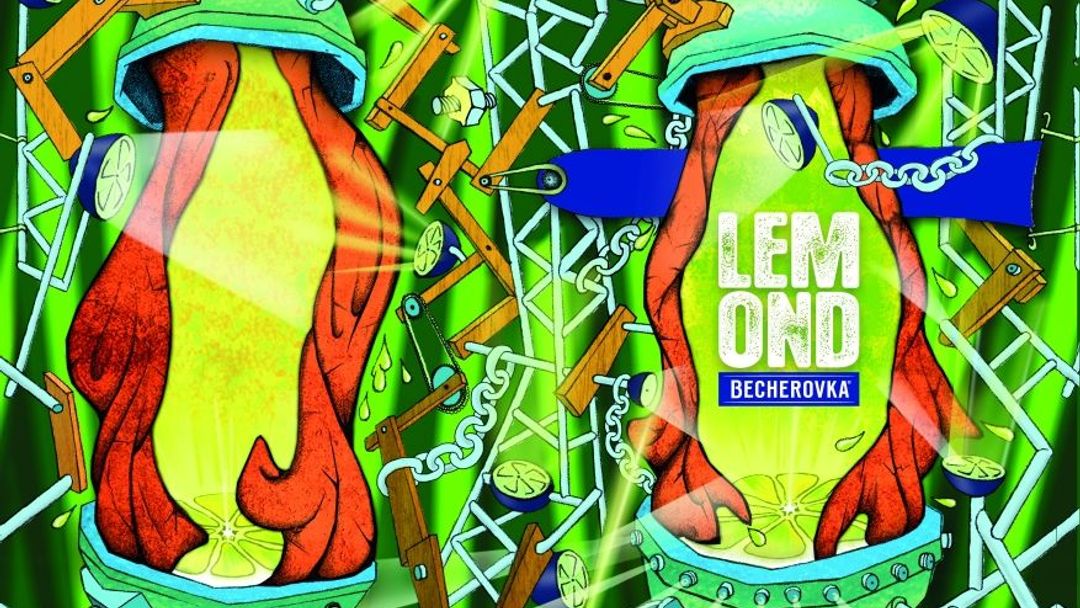 Becherovka Lemond má novou Art.edici lahví od mladých designérů