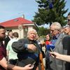 Prezident navštívil Lahovičky postižené povodní