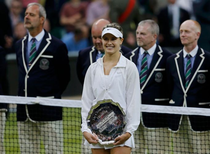 Wimbledon 2014, finále: Eugenie Bouchardová