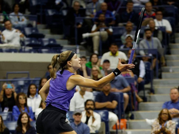 Karolína Muchová - Jessica Pegulaová, semifinále US Open 2024