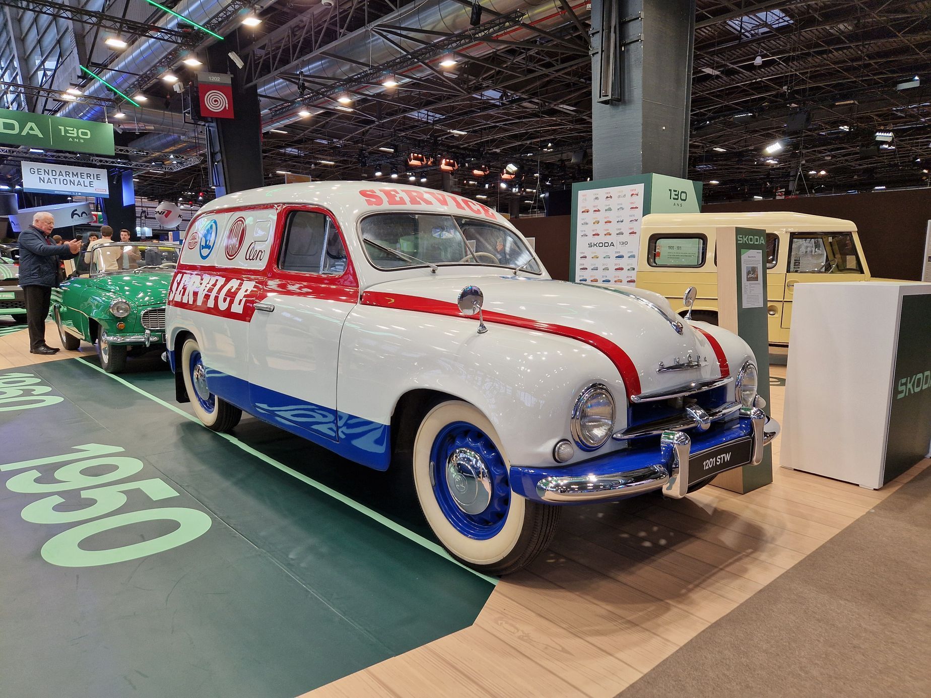 Škoda Auto na Retromobile 2025
