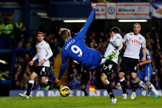 Chelsea - Fulham ( Torres v akci)