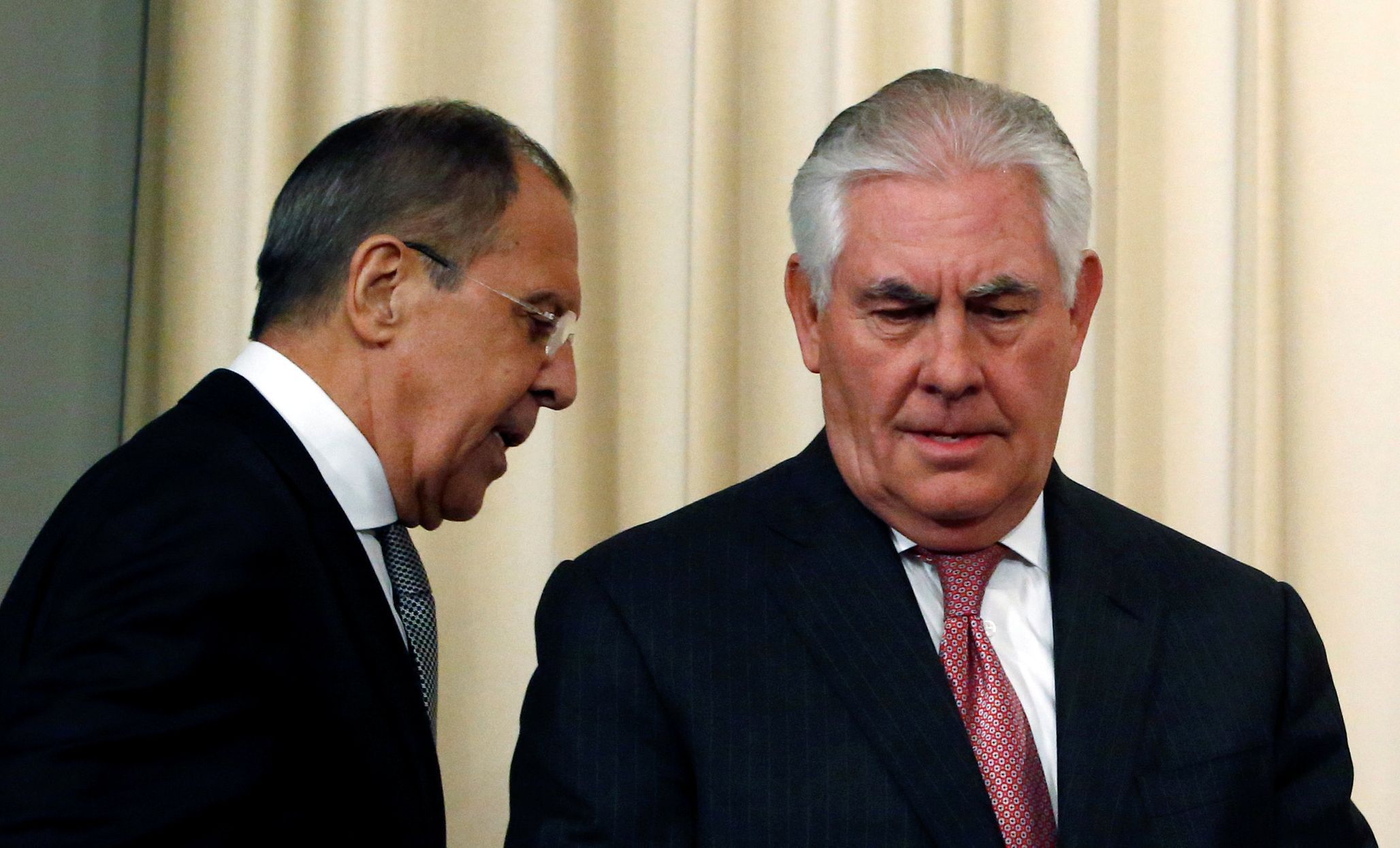 Tillerson a Lavrov v Moskvě