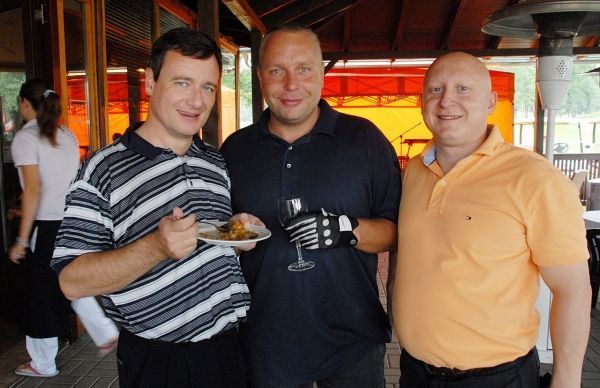 Golf Resort Barbora - návštěva Davida Ratha a Daniela Beneše
