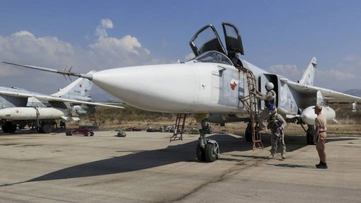 Ruské Su-24 v Sýrii