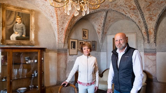 Vybydlené doupě vydalo poklad. Dům ve Žďáru odkryl renesanční malby i Masarykův pokoj