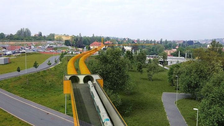 Praha podpořila jižní variantu tunelu na letiště. Vlaky pojedou až 50 metrů hluboko