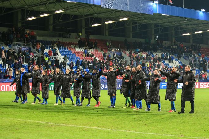 Viktoria Plzeň - AS Řím (Liga mistrů 2018-19): Radost Plzně z postupu