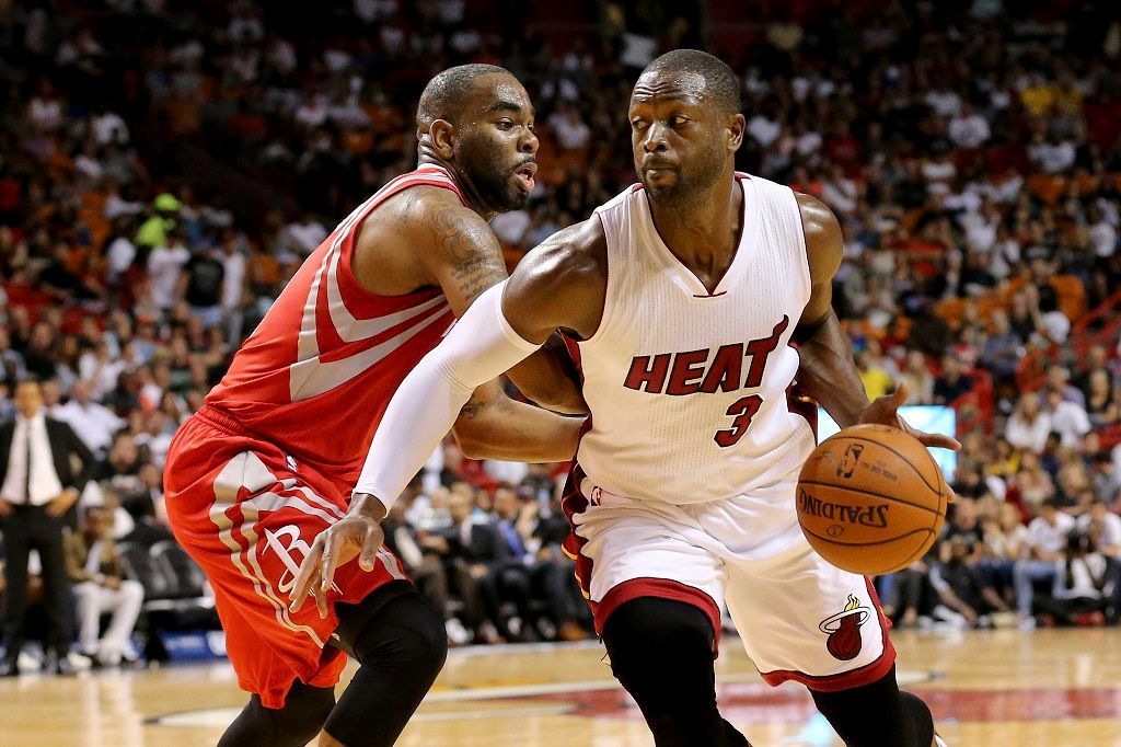 NBA: Miami vs. Houston (Wade vs. Thornton)