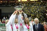 České tenistky obhájily vítězství ve Fed Cupu a podruhé za sebou ukořistily tento pohár.