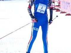 Šárka Grabmüllerová v cíli závodu