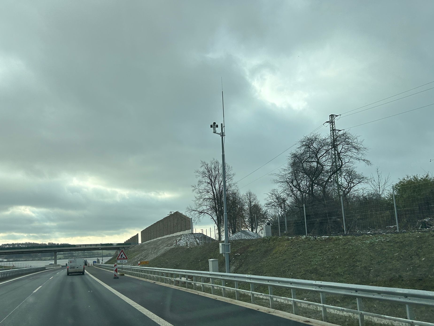 Dálnice D4, kamery