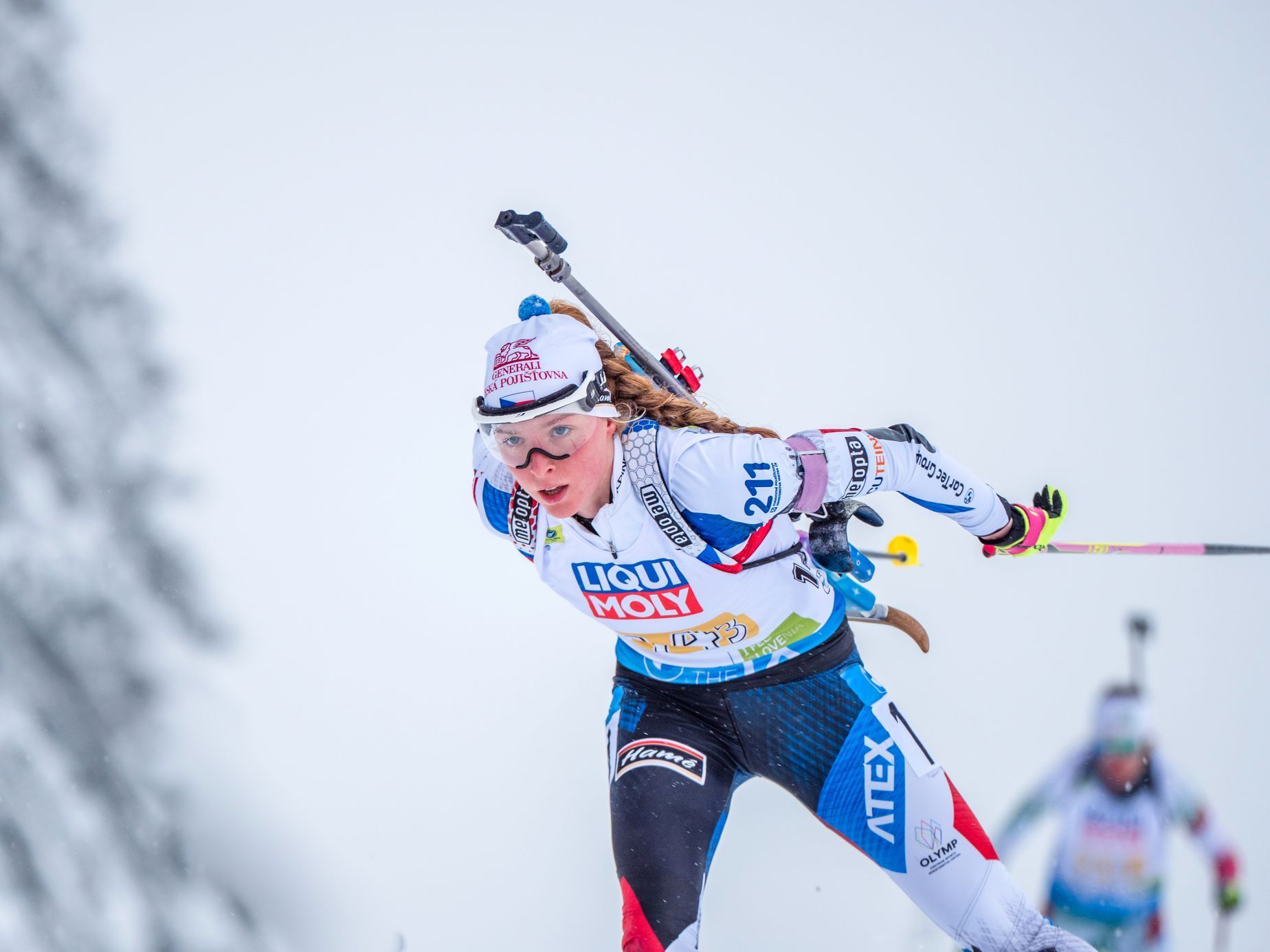 MS v biatlonu 2021, smíšená štafeta: Markéta Davidová