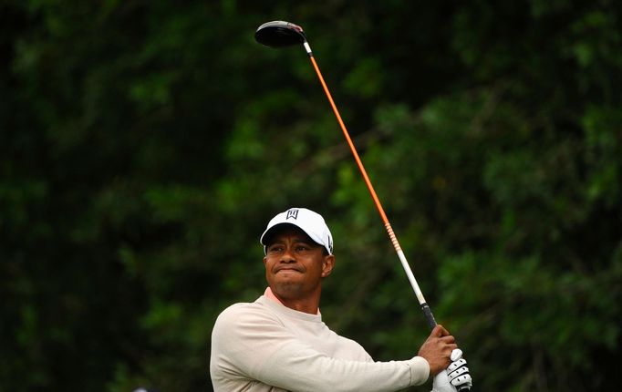 Tiger Woods na golfovém turnaji na Floridě