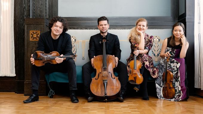 Úspěšný Pavel Haas Quartet vzhledem k mnoha zahraničním závazkům vystupuje v Česku zřídka.