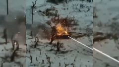 Ukrajinci v americkém voze Bradley zničili ruský tank T-90M. Hlavně díky automatickému kanónu.