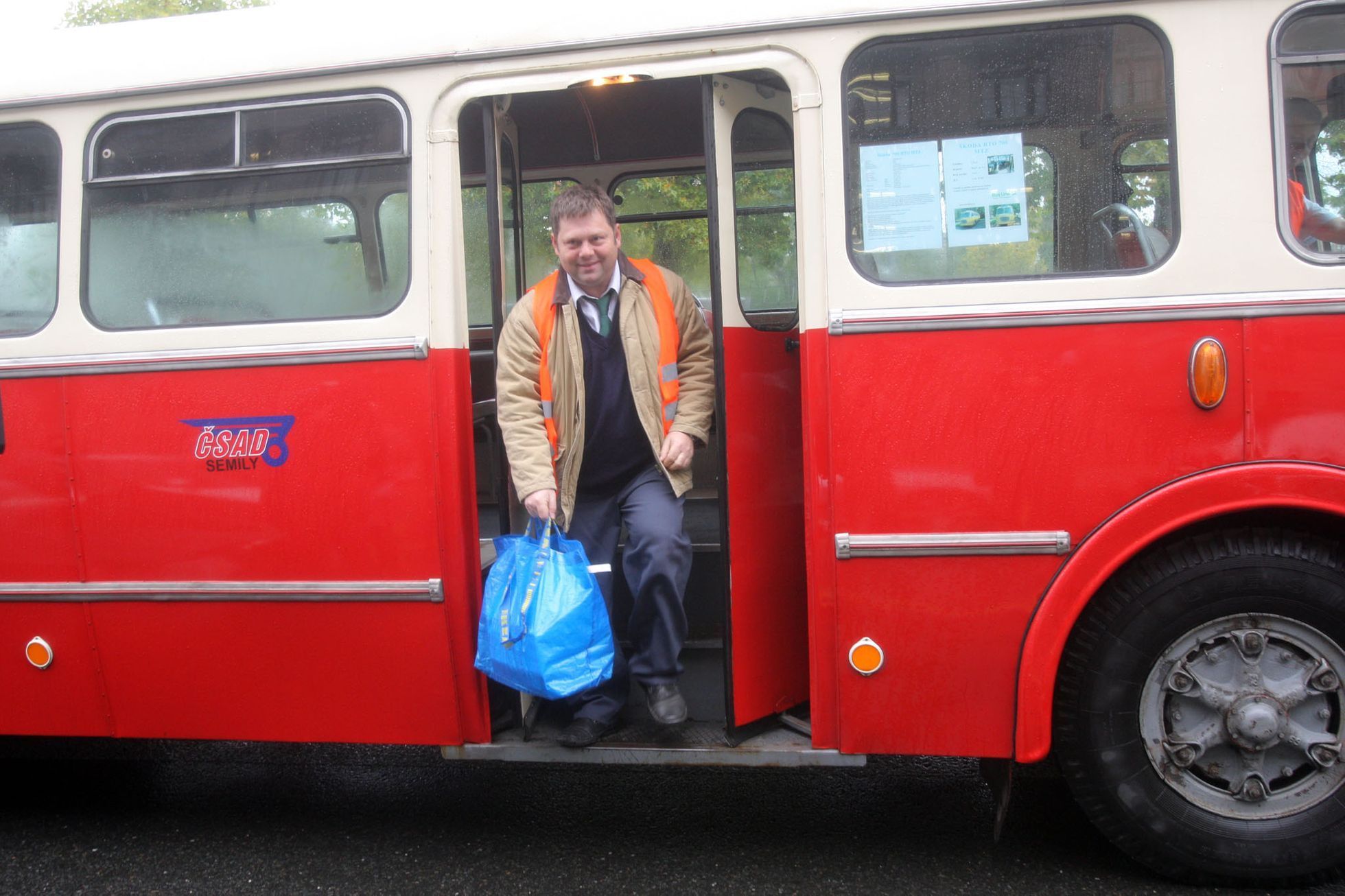 Autobusáci u ministerstva dopravy