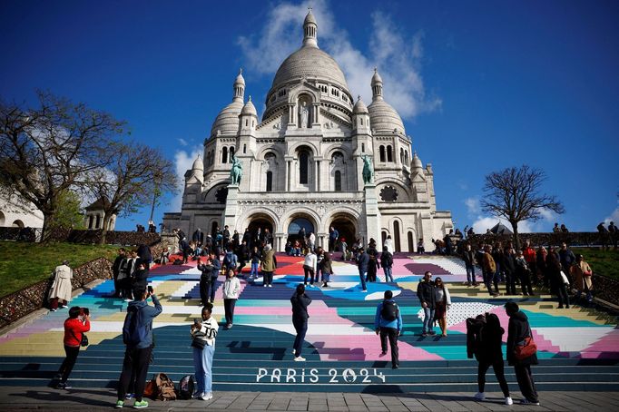 Paříž před olympiádou: bazilika Sacre-Coeur