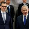Polský premiér Mateusz Morawiecki a jeho izraelský protějšek Benjamin Netanjahu.