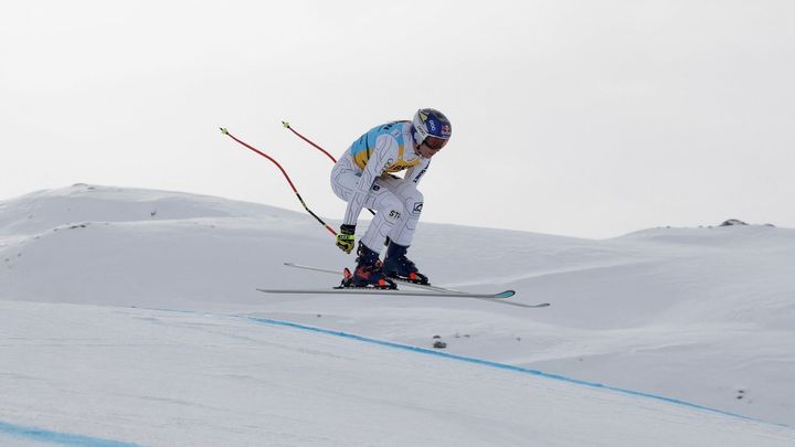 Ledeckou čeká v sobotu na oblíbeném kopci v Crans Montaně druhý sjezd; Zdroj foto: Reuters