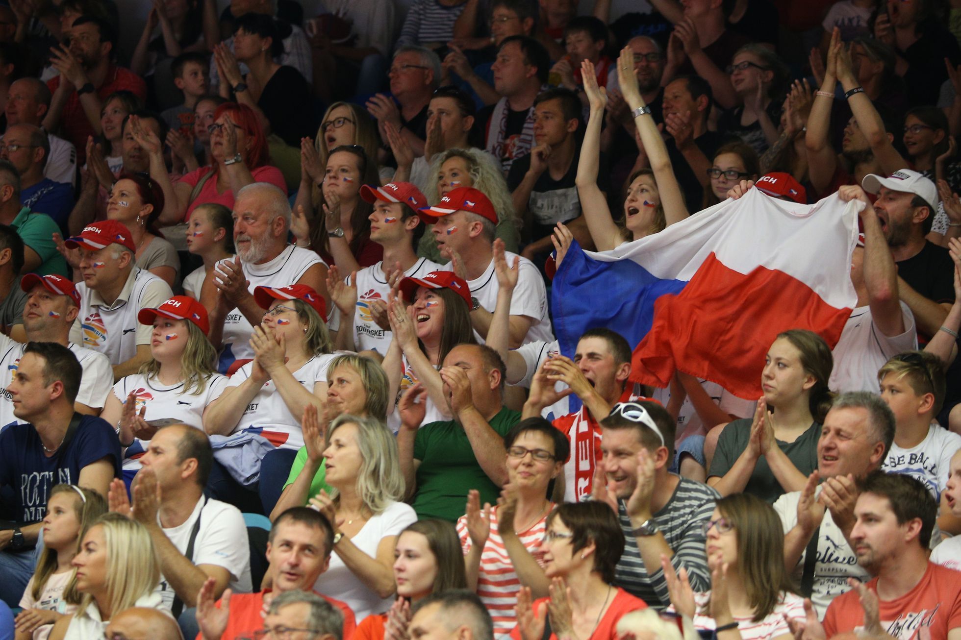 ME v basketbalu: Česko - Ukrajina: