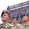 Fort Bragg, USA, Donald Trump. armáda, základna, vojáci