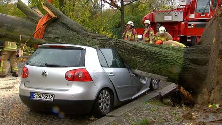 VIDEO: V Berlíně řádila extrémně silná bouře Herwart