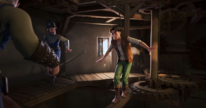 Snímek z nové Pyšné princezny.