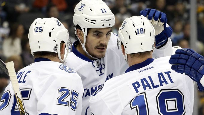 Matt Carle, Brian Boyle a Ondřej Palát