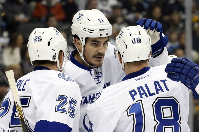 Matt Carle, Brian Boyle a Ondřej Palát