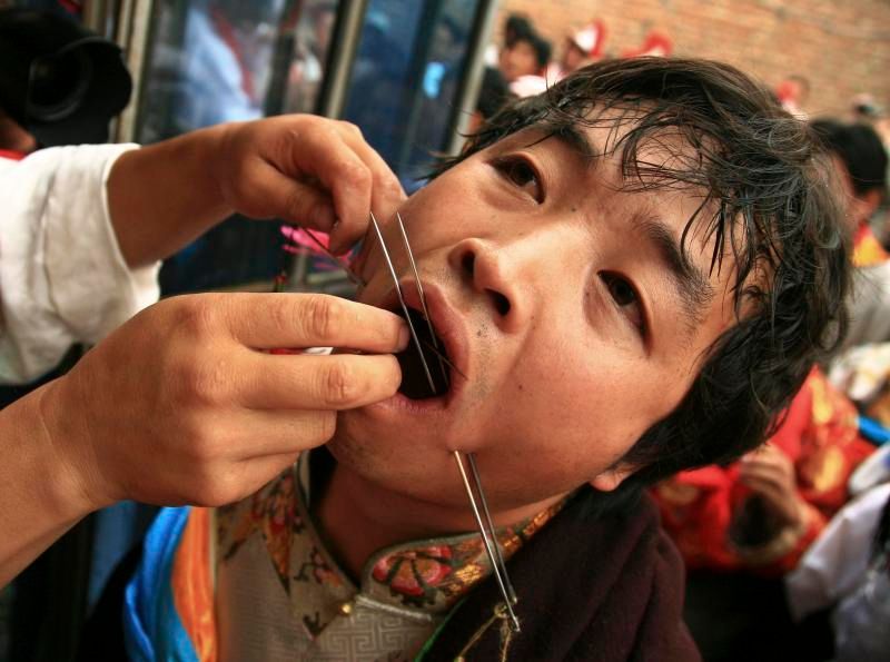 Festival v Tibetu