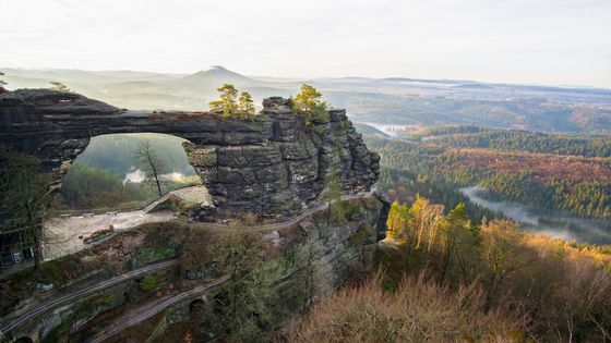 Foto: Krásy Českého Švýcarska. Podívejte se do míst, která před časem čelila plamenům