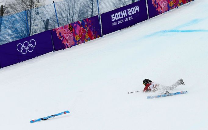 Kanaďanka Kaya Turskiová na OH v Soči 2014 (slopestyle)