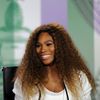 Serena Williamsová na tiskové konferenci