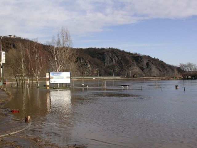 Povodně v Praze Sedleci
